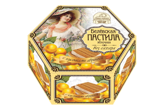 Fluffy Sugar-Free Belyevskaya Pastila w/ Apricot Pieces