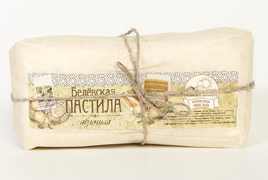 Fluffy Belyevskaya Pastila in Parchment